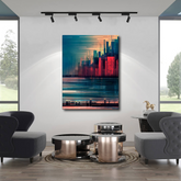 Tokyo Glitch Canvas Frames Wall Art